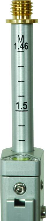 SECO Geodimeter Style Telescoping Prism Pole Metric